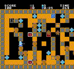 Crystal Mines (USA) (Unl) In game screenshot